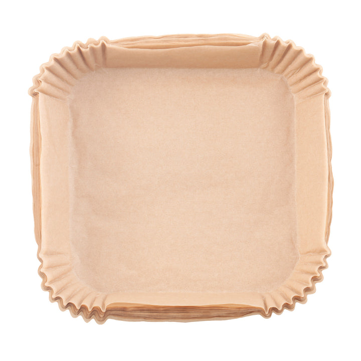 Papirindsatser til frituregryde, airfryer, Adler, 16 cm, op til 240 °C, biologisk nedbrydelige, 500 stk., AD 6731