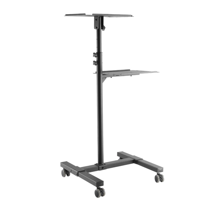 Maclean mobil bord til projektor/bærbar computer, justerbart, stål, maks. 10 kg, MC-207