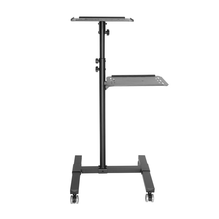 Maclean mobil bord til projektor/bærbar computer, justerbart, stål, maks. 10 kg, MC-207