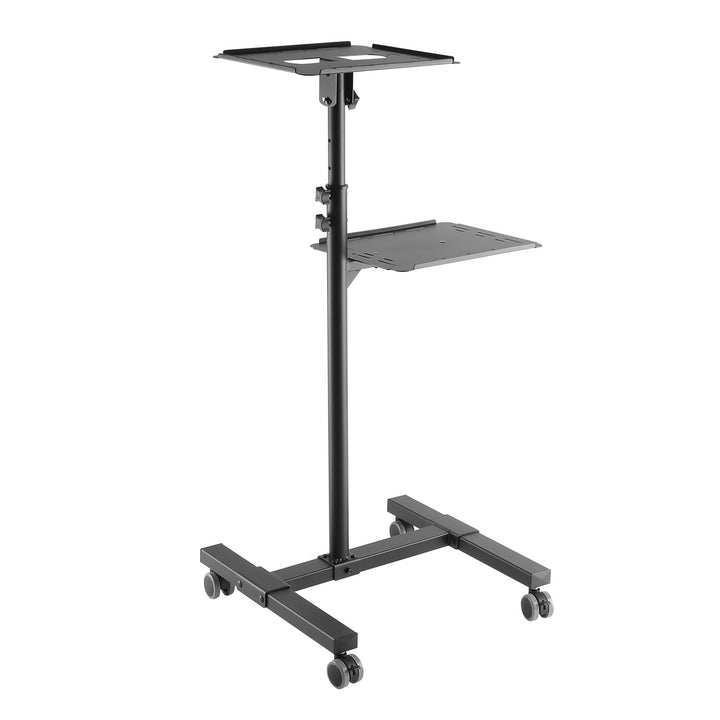 Maclean mobil bord til projektor/bærbar computer, justerbart, stål, maks. 10 kg, MC-207