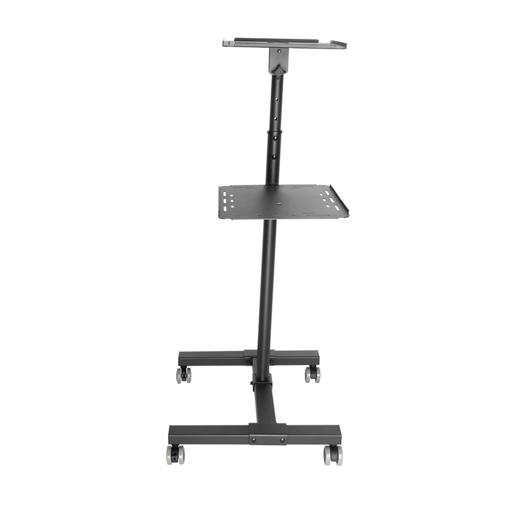 Maclean mobil bord til projektor/bærbar computer, justerbart, stål, maks. 10 kg, MC-207