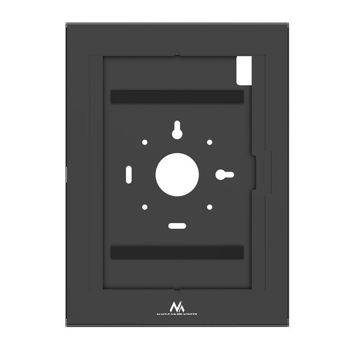 Maclean-reklameholder til tablet, med lås, 12,4"-13", iPad Air/Pro, Samsung Tab S10+/S9+/S8+/S7+, 257x350x22 mm, MC-950 B