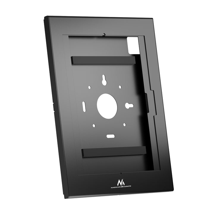 Maclean-reklameholder til tablet, med lås, 12,4"-13", iPad Air/Pro, Samsung Tab S10+/S9+/S8+/S7+, 257x350x22 mm, MC-950 B