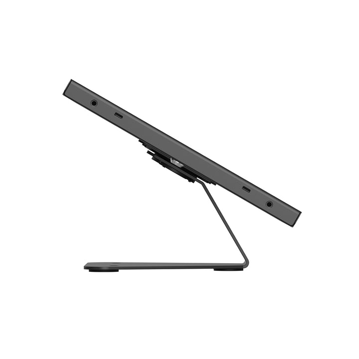 Maclean-tabletholder med låsemekanisme, 12,4"-13", iPad Air/Pro, Samsung Tab S10+/S9+/S8+/S7+, 257 x 350 x 22 mm, MC-956 B