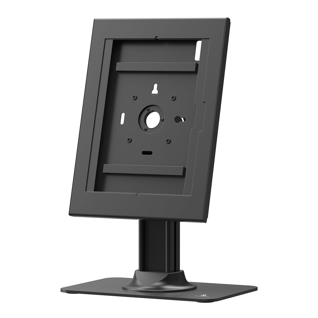 Maclean-tabletholder med lås. 12,4"-13", iPad Air/Pro, Samsung Tab S10+/S9+/S8+/S7+, 257x350x22 mm, MC-958 B
