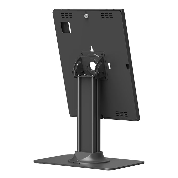 Maclean-tabletholder med lås. 12,4"-13", iPad Air/Pro, Samsung Tab S10+/S9+/S8+/S7+, 257x350x22 mm, MC-958 B
