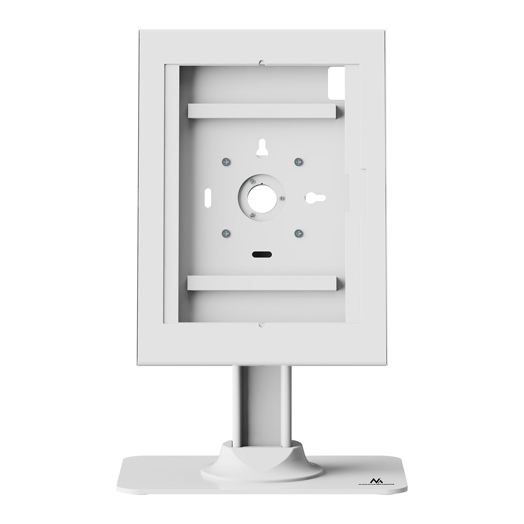 Maclean-reklameholder til tablet, med låsemekanisme, 12,4"-13", iPad Air/Pro, Samsung Tab S10+/S9+/S8+/S7+, 257x350x22 mm, MC-958 W
