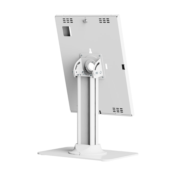 Maclean-reklameholder til tablet, med låsemekanisme, 12,4"-13", iPad Air/Pro, Samsung Tab S10+/S9+/S8+/S7+, 257x350x22 mm, MC-958 W