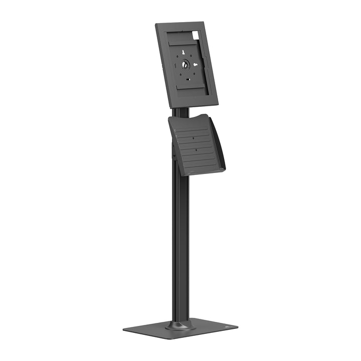 Maclean-reklameholder til tablet, med låsemekanisme. 12,4"-13", iPad Air/Pro, Samsung Tab S10+/S9+/S8+/S7+, 257x350x22 mm, MC-924 B