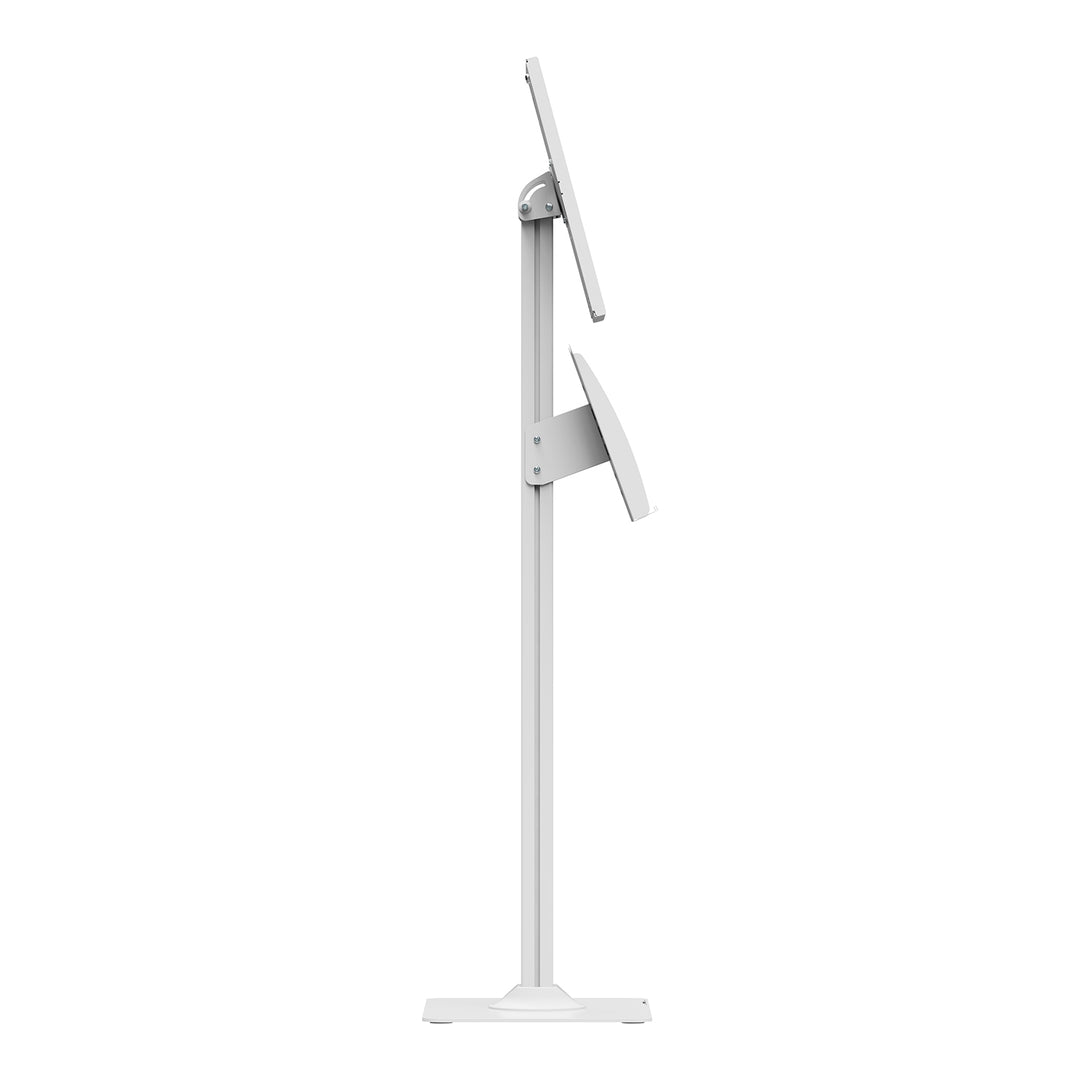 Maclean-reklameholder til tablet, med lås, 12,4"-13", iPad Air/Pro, Samsung Tab S10+/S9+/S8+/S7+, 257x350x22 mm, MC-924 W