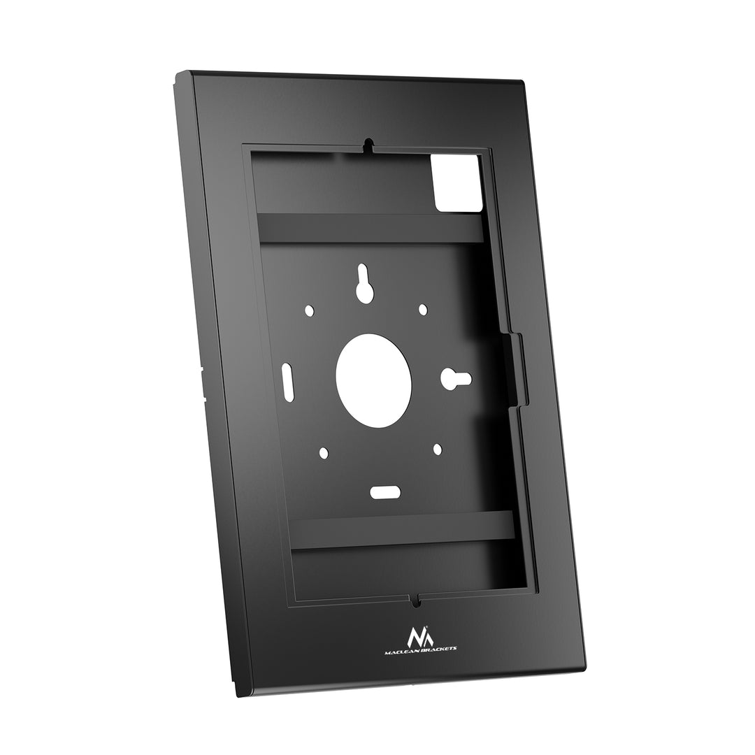 Maclean-tabletholder med låsemekanisme, 10,9"-11", iPad Air/Pro, Samsung Tab A- og S-serien, 220x323x22 mm, MC-955 B