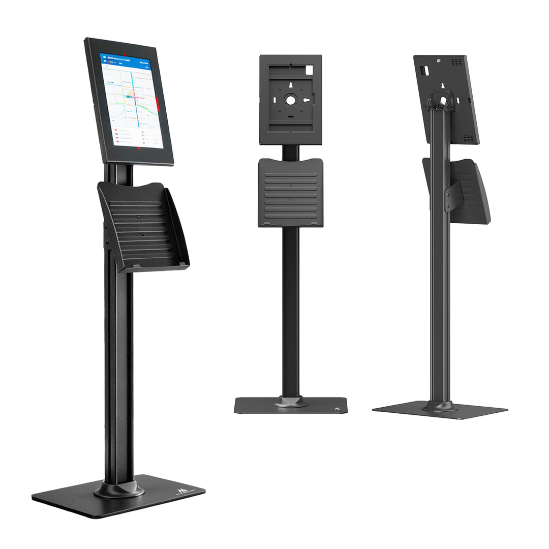 Maclean-reklameholder til tablet, med lås, 10,9"-11", iPad Air/Pro, Samsung Tab A- og S-serien, 220x323x22 mm, MC-960 B