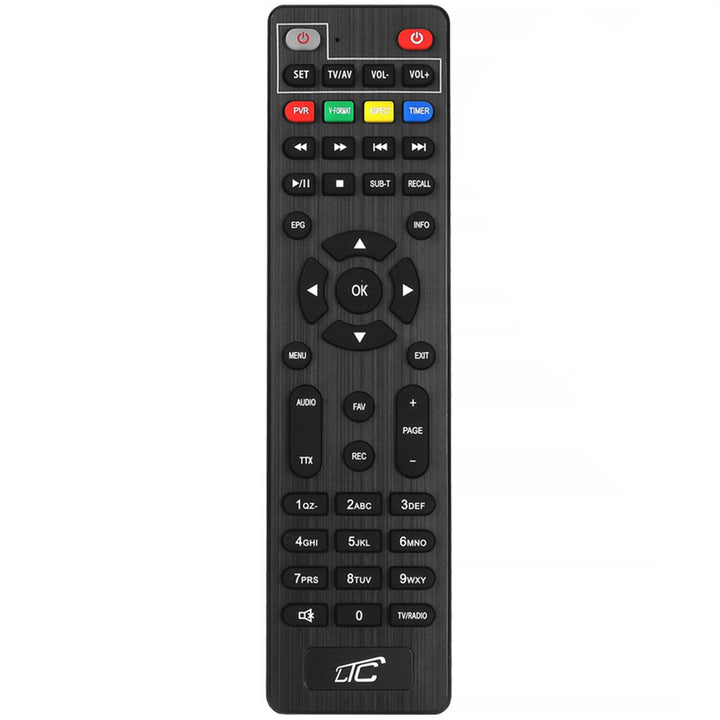 DVB-T2 LTC TV-tuner-stick til digitalt tv, Full HD 1080-kvalitet, TIMESHIFT-funktion, LXDVB213M