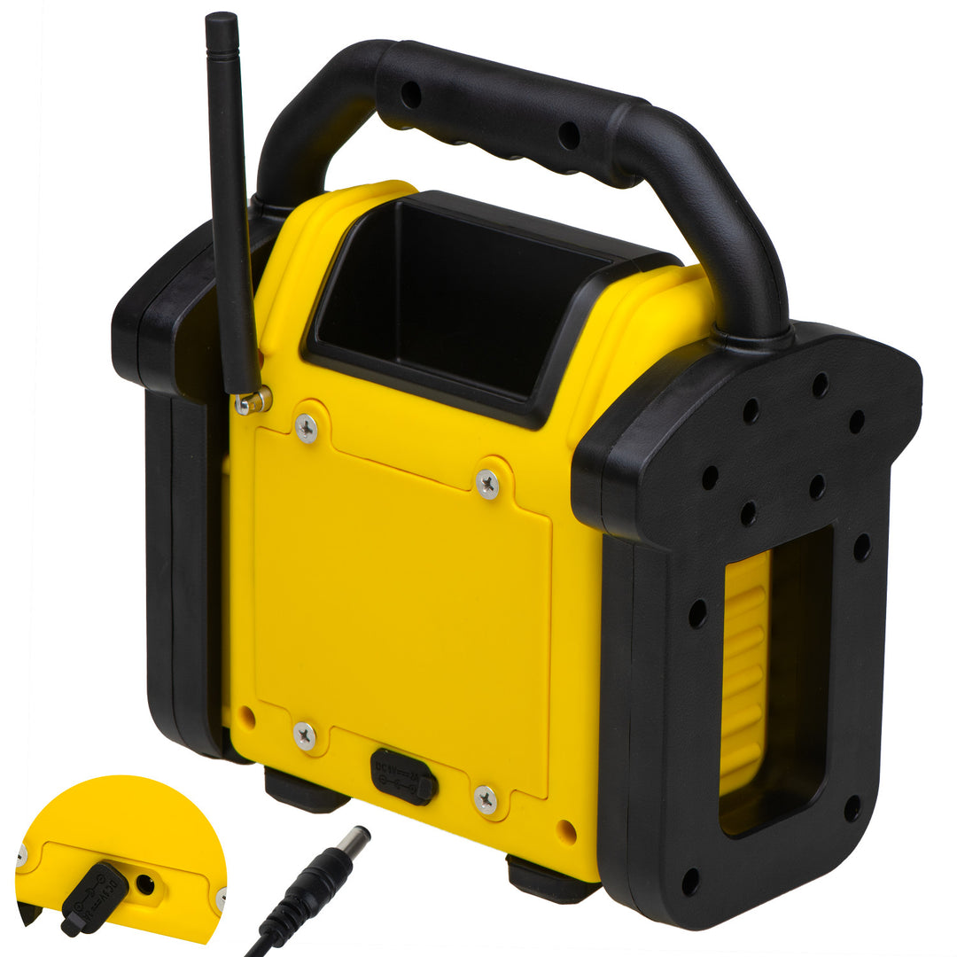 Adler byggepladsradio, Bluetooth 5.1, IPX 54, effekt 10 W, AD 1911
