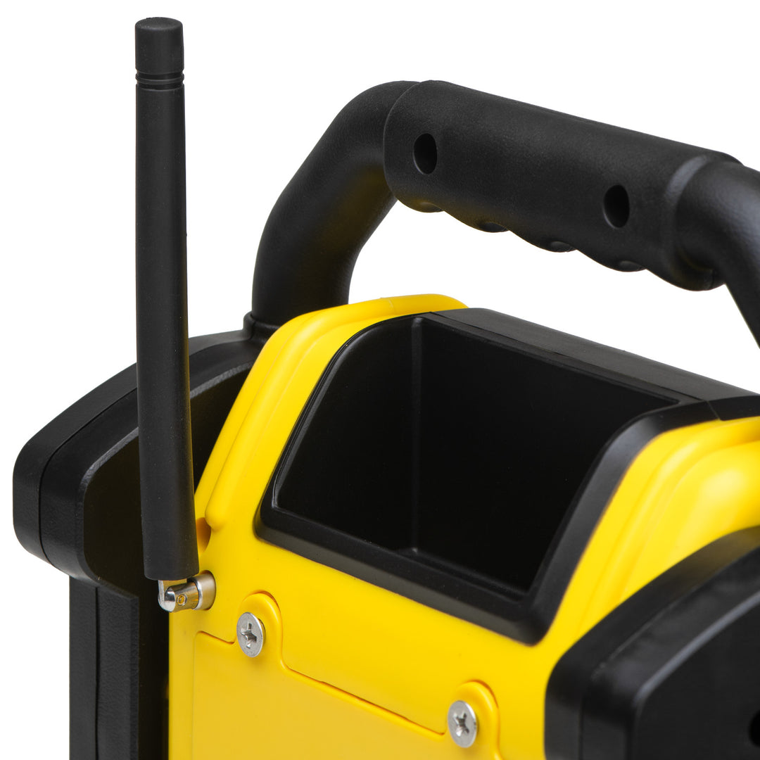 Adler byggepladsradio, Bluetooth 5.1, IPX 54, effekt 10 W, AD 1911