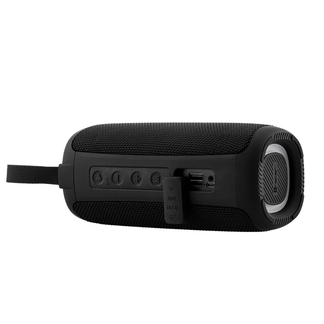 Tracer bærbar højttaler, Bluetooth 5.3, RMS-effekt 20 W, IPX4, sort, TRAGLO47686