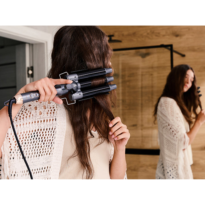 LAFE hårkrøller, varmeelementdiameter 25 mm, effekt 105 W, Sleek & Shine Waver