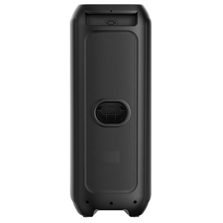 Stor Bluetooth-højttaler, 120 W RMS/1400 W PMPO, to 8" højttalere, equalizer, karaoke-funktion, MP3/microSD-kort, USB, AUX, BT 5.3+EDR, display, LED, indbygget batteri, fjernbetjening, MT3185