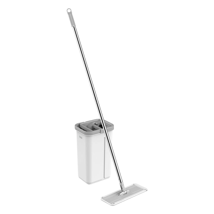 Teesa flad rengøringsmoppe, spand med to kamre, kapacitet 5,7 l, New Clean R13, Teesa