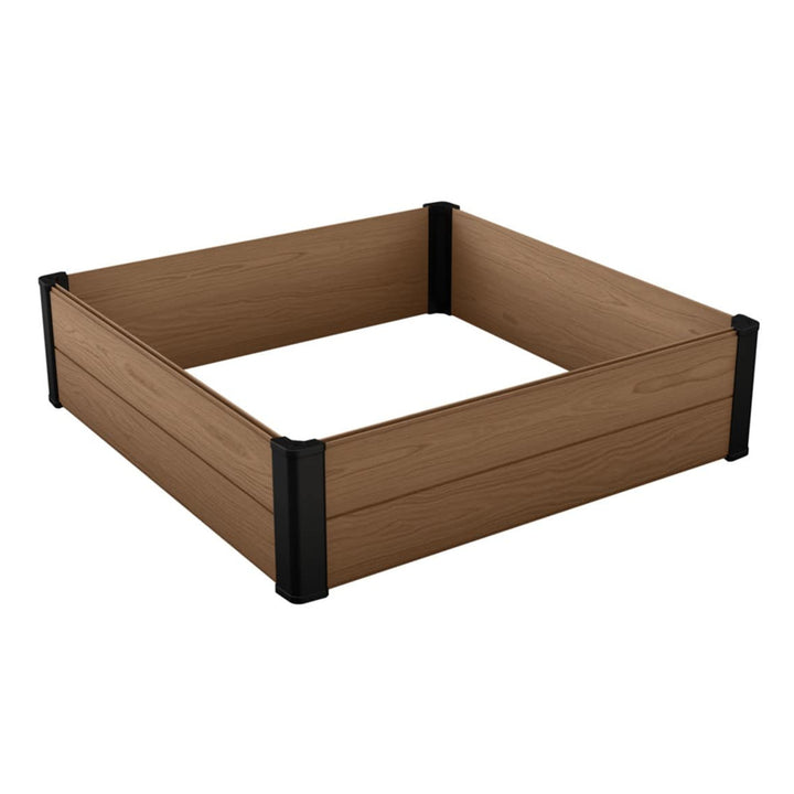 Keter Maple havekant, plast, farve brun, mål 106x106x32 cm, vejrbestandig, 249299