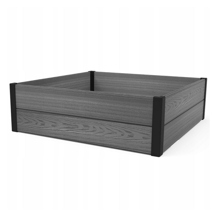 Keter Maple havekant, plast, farve grå, mål 106x106x32 cm, vejrbestandig, 249298