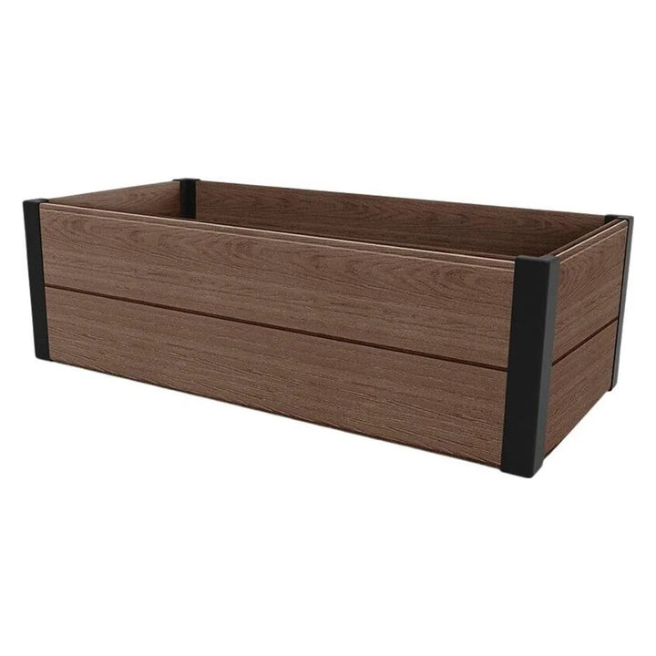 Keter Maple havekant, plast, farve brun, mål 106x50x32, vejrbestandig, 249297
