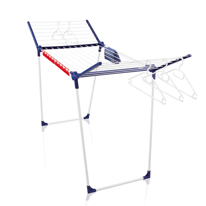 Pegasus 200 Solid Comfort tørrestativ fra Leifheit, snorelængde 20 m, skridsikre ben, vejrbestandig, 2 tøjklemmer, 81516
