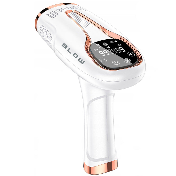 IPL Blow lyshårfjerner, Ice Cool-funktion, 9 effektniveauer, indbygget UV-filter, automatisk blinkfunktion, langvarig effektivitet, 44-480#