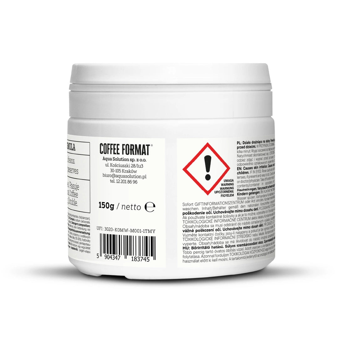 Rengøringstabletter til kaffemaskiner, 2-phase Cleaning TABS+ 40 x 3,5 g Coffee Format, 3 pakker