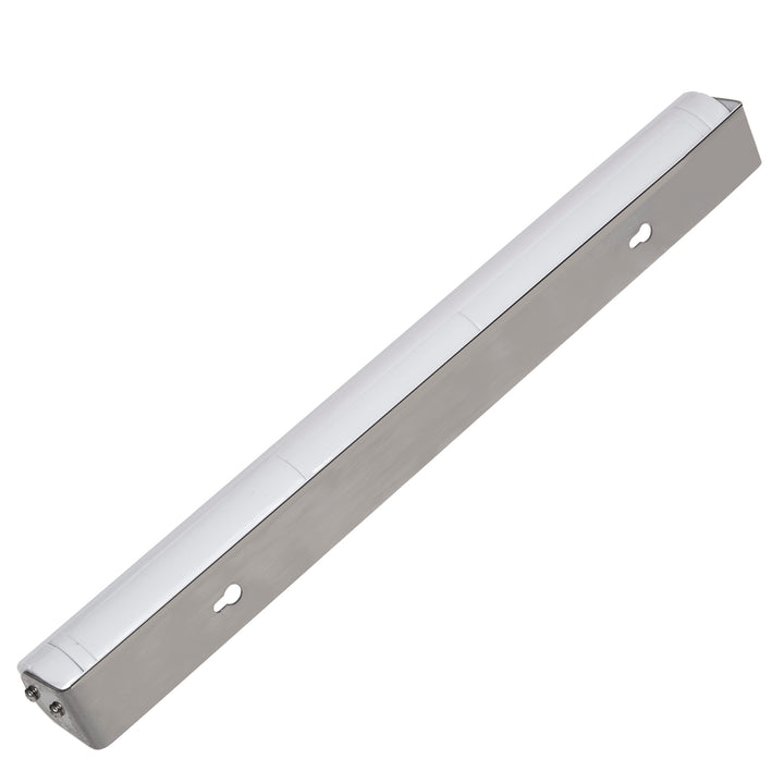 2 stk. Maclean LED-køkkenlampe, til montering under skab, 9 SMD, batteridrevet, PIR-sensor med tænd/sluk-funktion, MCE166 + 6 stk. R-06/AA/LR06-batterier, 1,5 V, VARTA Longlife Power
