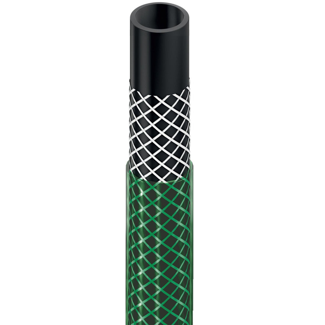 Cellfast haveslange, 3-lags, med krydsflettet polyesterflet, 5/8", 50 m, Economic