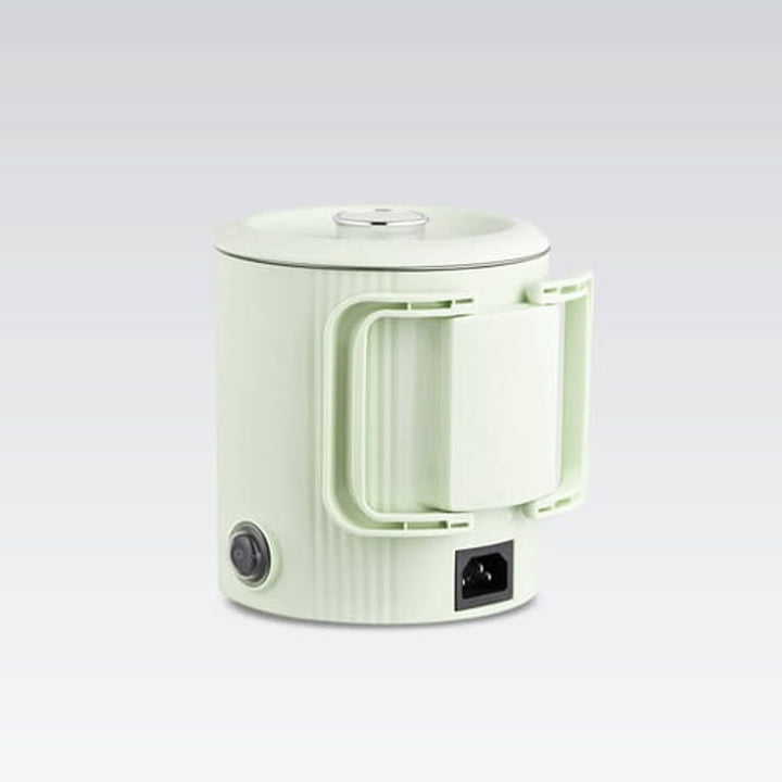 Maestro elektrisk kedel/rejsegryde, 2-i-1, rumindhold 0,8 l, effekt 600 W, sammenklappelig håndtag, spændingsomskifter 110 V/230 V, mintfarvet, MR-009-MINT
