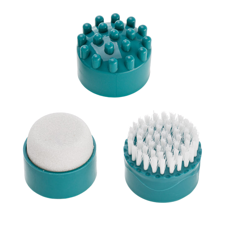 Adler fodmassager, boble-, vibrations- og varmemassage, infrarød, 4 ruller + 3 påsætningsdele, AD 2167 White