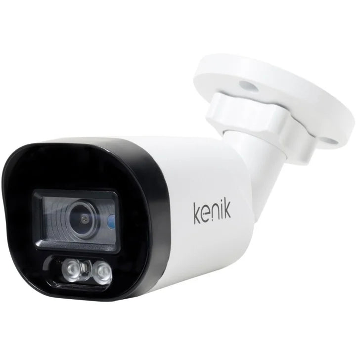 Kenik IP-kamera, opløsning på 4 MP ved 20 billeder/sek., indbygget mikrofon, SMART IR-spot, rørformet kabinet, KG-430TPA-E