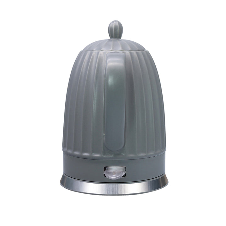 Maestro elektrisk keramisk kedel, grå, 1500 W, 1,5 l, drejelig fod, vandstandsindikator, 65 cm strømkabel, MR-077
