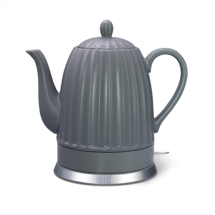 Maestro elektrisk keramisk kedel, grå, 1500 W, 1,5 l, drejelig fod, vandstandsindikator, 65 cm strømkabel, MR-077