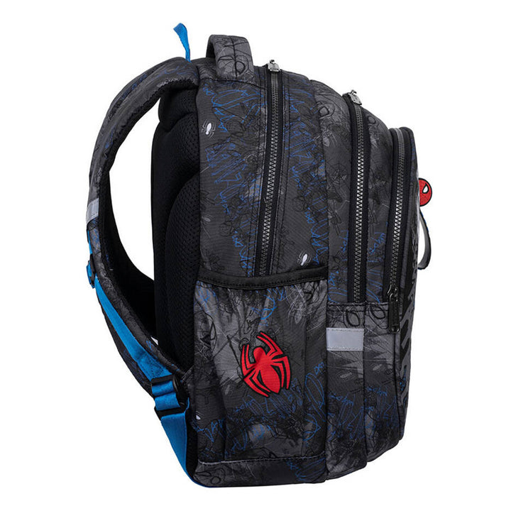 Spiderman Coolpack-skolerygsæk, størrelse Jerry (15"), formet ryg, 3 rummelige rum, forstærket bund, F029777