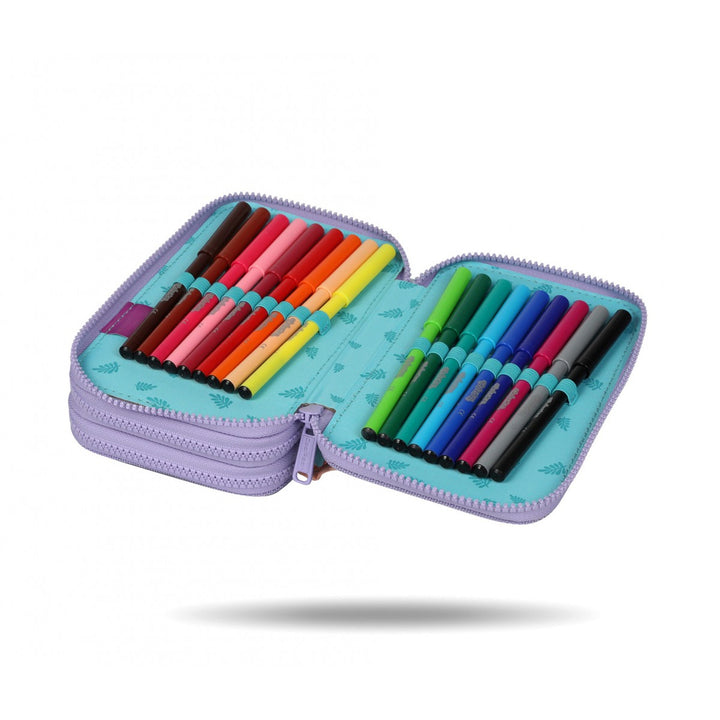Stitch Coolpack-skolesæt, Jerry-rygsæk med 2 rum (15"), Jumper 3-penalhus samt en sportstaske til sko
