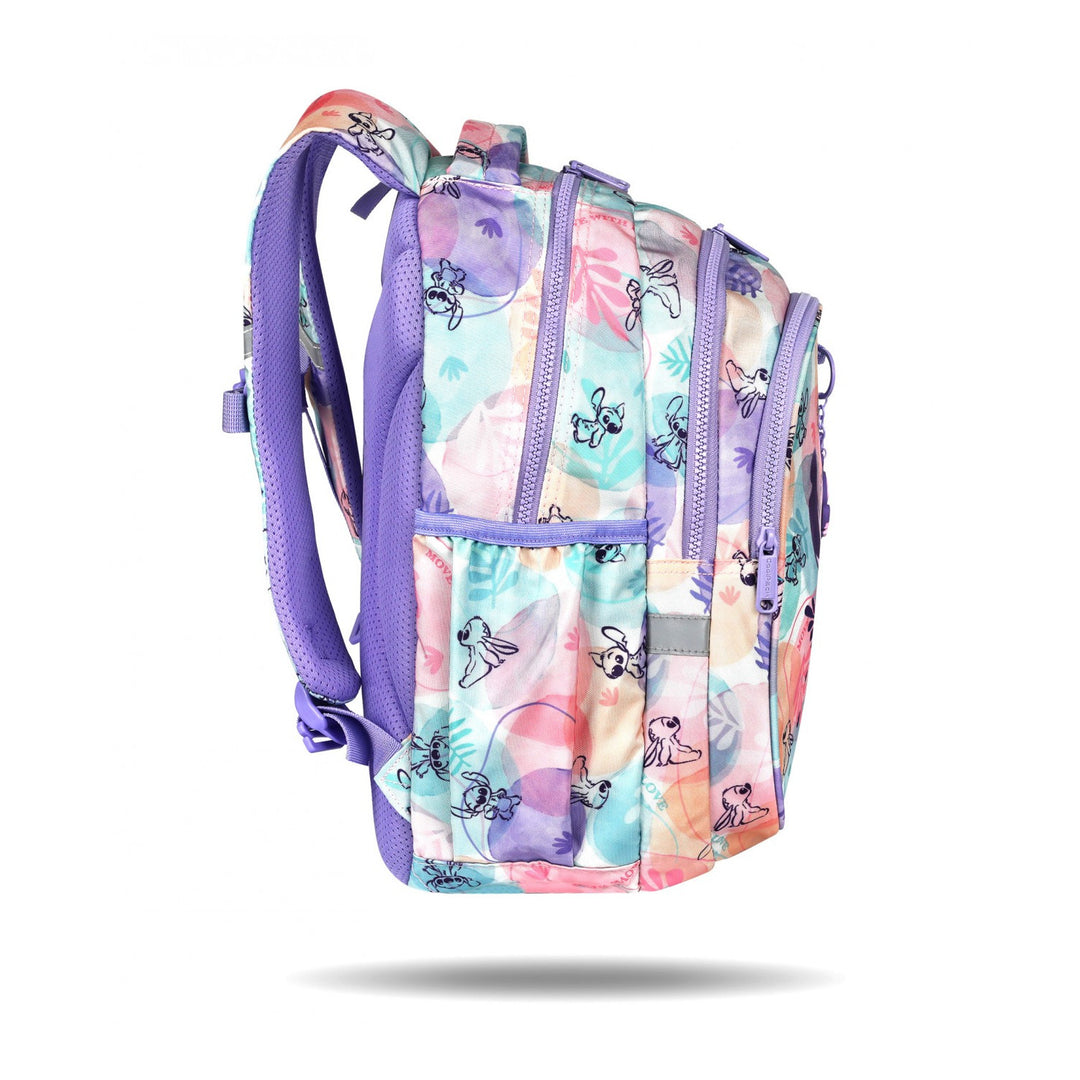 Stitch Coolpack-skolesæt, Jerry-rygsæk med 2 rum (15"), Jumper 3-penalhus samt en sportstaske til sko