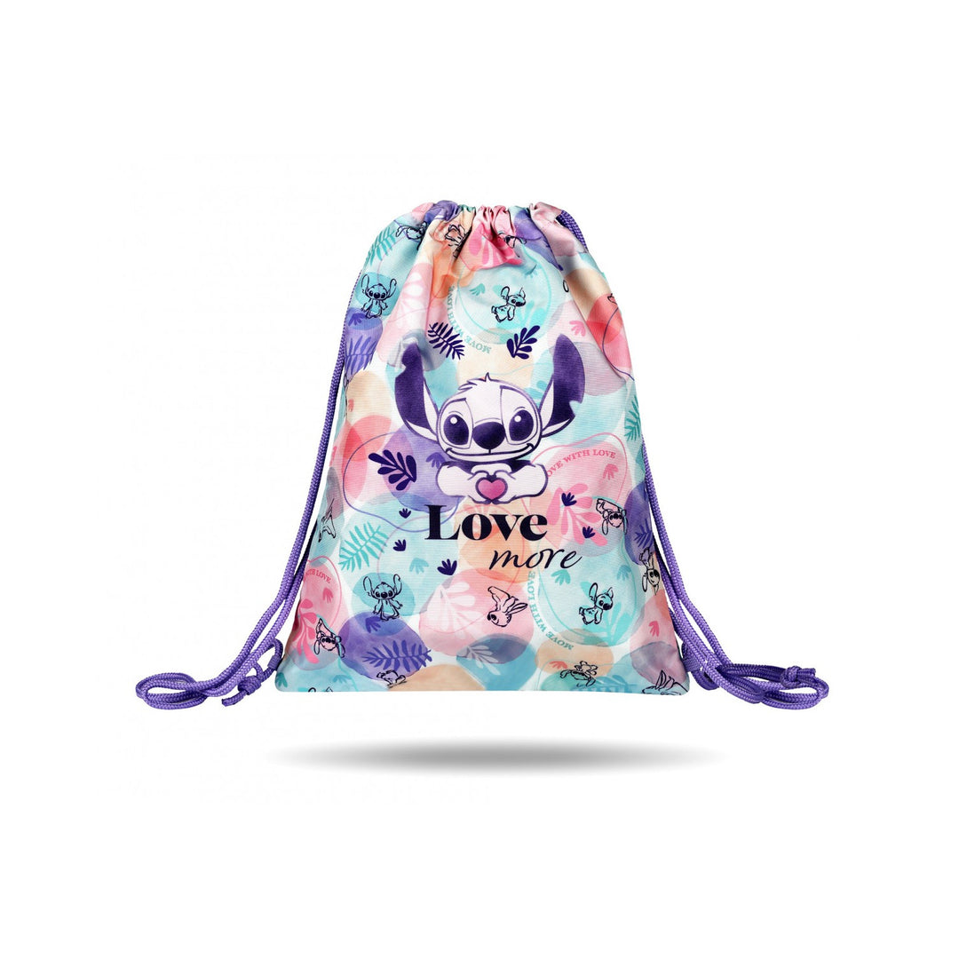 Stitch Coolpack-skolesæt, Jerry-rygsæk med 2 rum (15"), Jumper 3-penalhus samt en sportstaske til sko