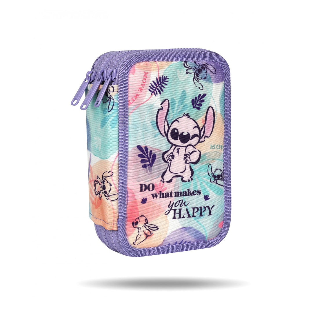 Stitch Coolpack-skolesæt, Jerry-rygsæk med 2 rum (15"), Jumper 3-penalhus samt en sportstaske til sko