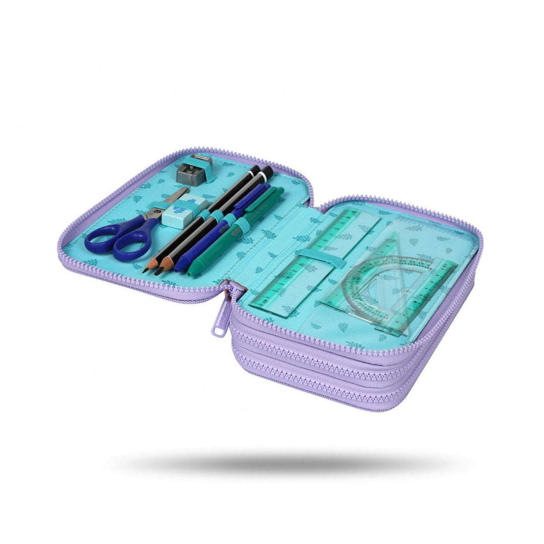 Stitch Coolpack-skolesæt, Jerry-rygsæk med 2 rum (15"), Jumper 3-penalhus samt en sportstaske til sko