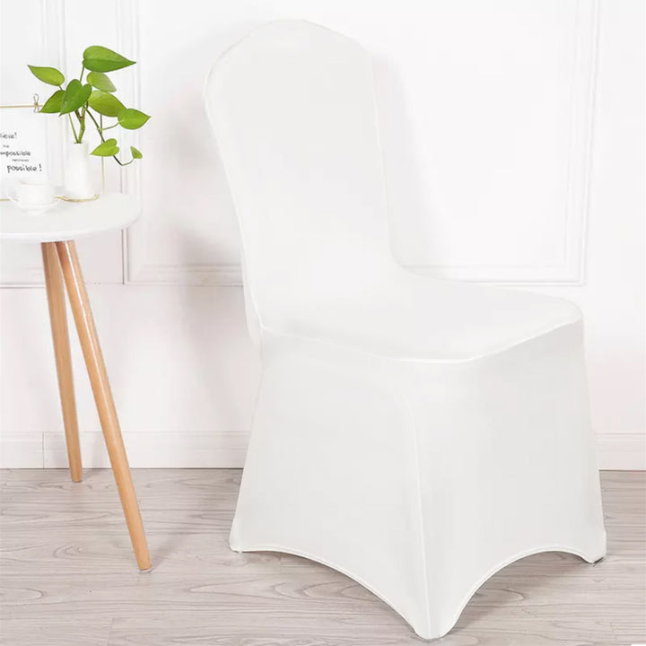 Overtræk til cateringstol, hvid, GreenBlue, 88x50x45 cm, spandex, GB374, 4 stk.