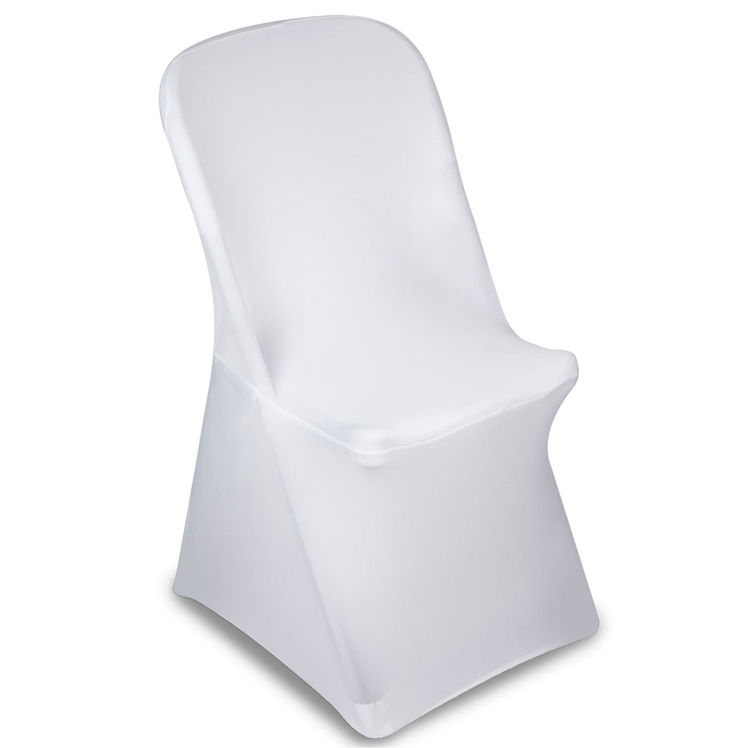Overtræk til cateringstol, hvid, GreenBlue, 88x50x45 cm, spandex, GB374, 2 stk.
