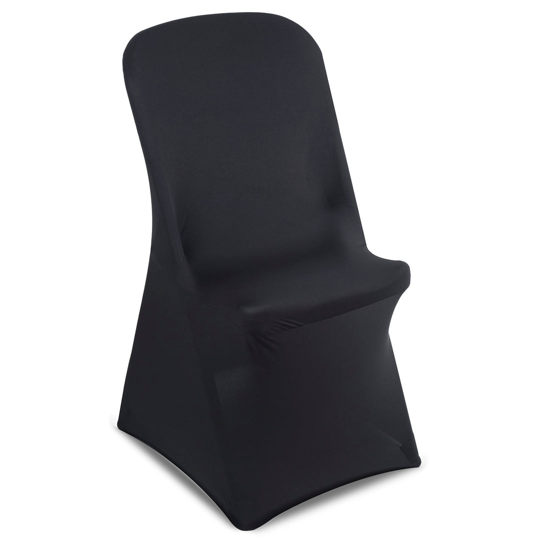 Overtræk til cateringstol, sort, GreenBlue, 88x50x45 cm, spandex, GB373, 4 stk.