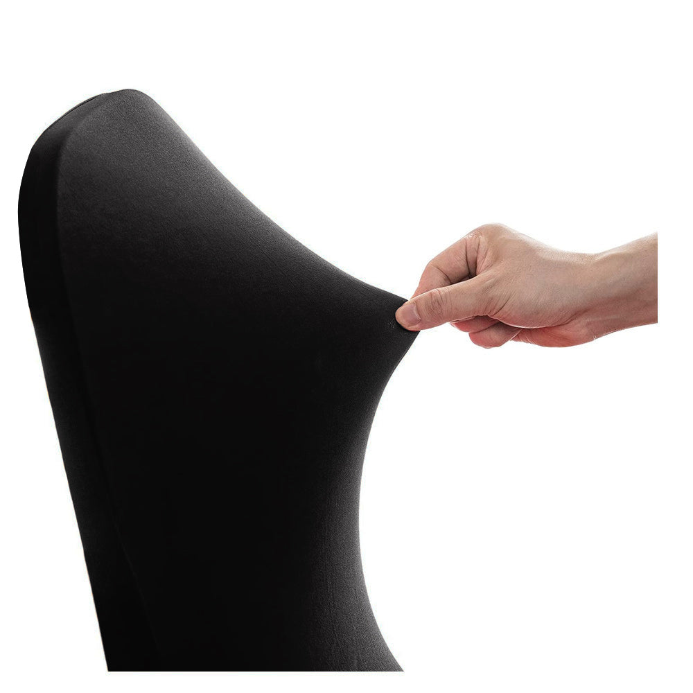 Overtræk til cateringstol, sort, GreenBlue, 88x50x45 cm, spandex, GB373, 4 stk.