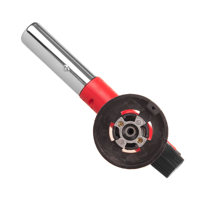 Alpen Camping gasbrænder til patroner, flamtemperatur 1300 °C, piezo-tænding, flammejustering, ETNA + 4 stk. 227 g GreenBlue gaspatroner. Certifikat: Pi 0875, overholder standarden EN417
