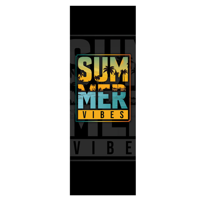 GreenBlue GB183 klassisk liggestol i bøg med »Summer Vibes«-mønster, 2 stk.