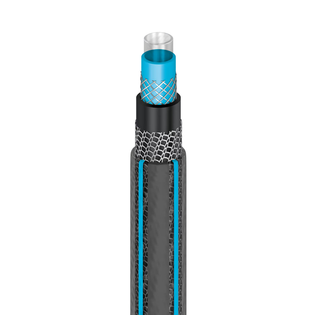 Cellfast Aluplus slangevogn 1/2" 60 m + Cellfast Hobby ATS2 haveslange 1/2" 25 m