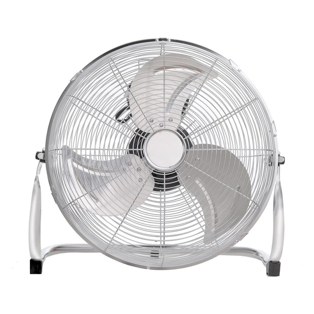 HanksAir gulvventilator, effekt 80 W, 3 hastighedstrin, fremstillet af forkromet stål, diameter 40 cm, ledningslængde 1,5 m, W021